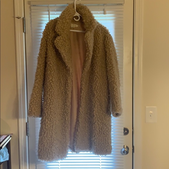 H&M Faux Fur Coat - Picture 1 of 4